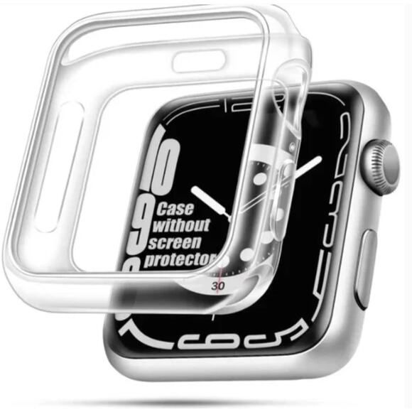 NWT UHKZ Soft Case Apple Watch 41mm Anti-Scratch TPU Protector SE/6/5/4/3/1 - Picture 1 of 4